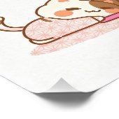 Cute Geisha-style cat ポスター (コーナー)