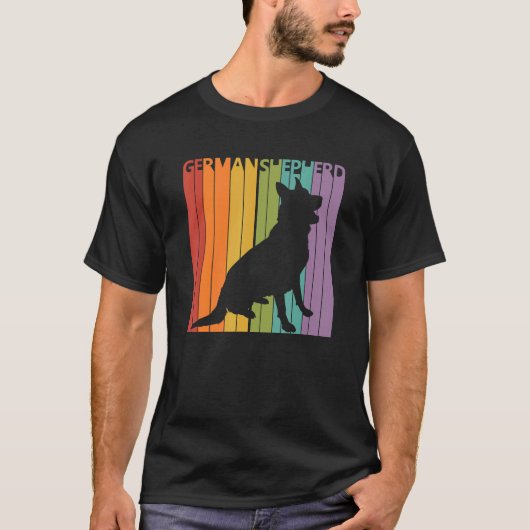 Cute German Shepherd Dog Owner Tシャツ (正面)