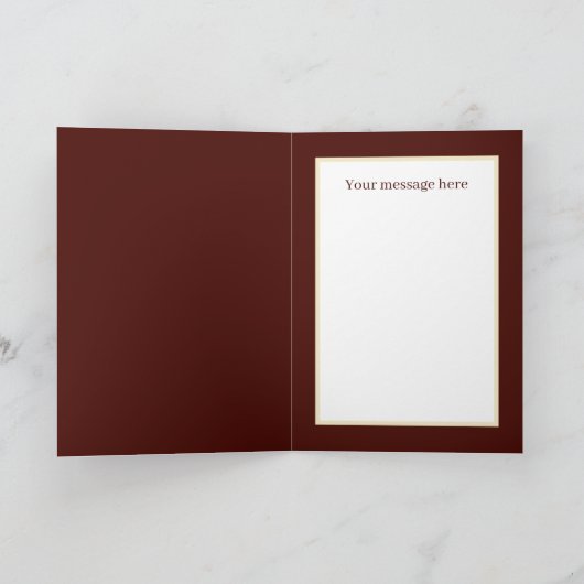 Cute get well soon sloth  カード (内部)