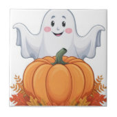 cute ghost  タイル (正面)