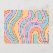 Cute Ghost Adoption Certificate ポストカード (裏面)