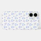 Cute Ghost and Spider Web Halloween Pattern Case-Mate iPhoneケース (裏面 (横))