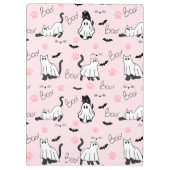 Cute Ghost Cats Halloween クリップボード (裏面)