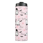 Cute Ghost Cats Halloween タンブラー (正面)