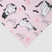 Cute Ghost Cats Halloween 薄葉紙 (詳細)