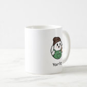 Cute Ghost Coffee Mug コーヒーマグカップ (正面右)