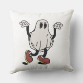 Cute ghost enjoying クッション (裏面)