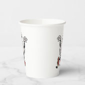 Cute ghost enjoying 紙コップ (左)