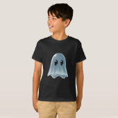 Cute Ghost Glow Shirt for Kids Tシャツ (正面フル)