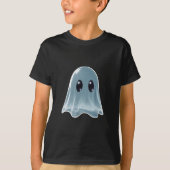 Cute Ghost Glow Shirt for Kids Tシャツ (正面)