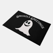 Cute Ghost Halloween ドアマット (アングル)