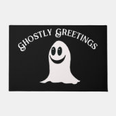 Cute Ghost Halloween ドアマット (正面)