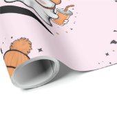 Cute ghost halloween ラッピングペーパー (ロールコーナー)