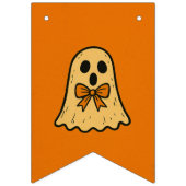Cute Ghost Halloween Bunting Banner バンティングフラッグ (第3の旗)