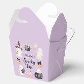 Cute Ghost Halloween Girl 1st Birthday Party フェイバーボックス (オープン)