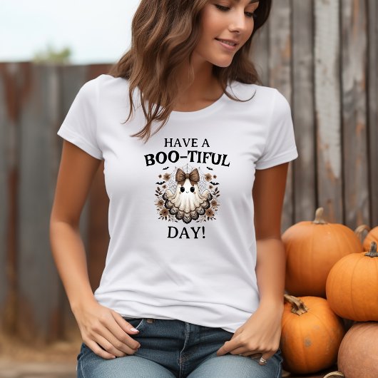 Cute Ghost Halloween Shirt Tシャツ