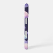 Cute Ghost in Pastel Clouds Phone Case iPhone 16ケース (右側面)