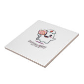 Cute Ghost Nurse Boo Boo Crew Halloween Classic T- タイル (側面)