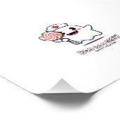 Cute Ghost Nurse Boo Boo Crew Halloween Classic T- フォトプリント (角)