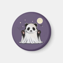 Cute Ghost Panda Under the Moon  マグネット