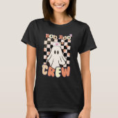 Cute Ghost RN Nurse Halloween, Boo Boo Crew Tシャツ (正面)