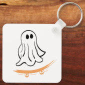 Cute ghost skatetboard キーホルダー (裏面)