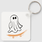 Cute ghost skatetboard キーホルダー (裏面)