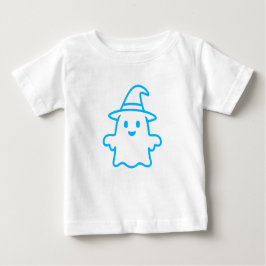 Cute ghost, Trick-or-Treat design - Halloween ベビーTシャツ