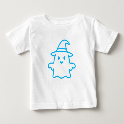Cute ghost, Trick-or-Treat design - Halloween ベビーTシャツ (正面)