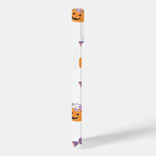 Cute Ghost Trick or Treat Halloween iPhone Case Case-Mate iPhoneケース (裏面 / 右)