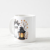 Cute Ghost Whimsical Halloween Mug Style コーヒーマグカップ (正面左)