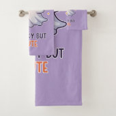 Cute Ghost Witch Halloween Spooky Cute バスタオルセット (インサイチュ)