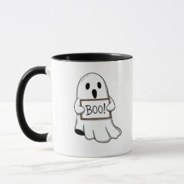 Cute Ghostly BOO Fun マグカップ