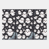 CUTE GHOSTS ラッピングペーパーシート (正面)