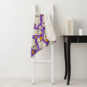 Cute Ghosts Halloween Pattern シェルパブランケット (インサイチュ)