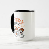 Cute Ghosts  Halloween Spooky Time マグカップ (正面左)