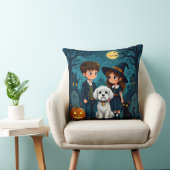 Cute Ghosts, Pumpkins & Bats Decorative Cushion クッション (椅子)