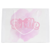 Cute gift bag ラージペーパーバッグ (正面)