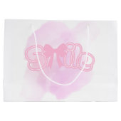 Cute gift bag ラージペーパーバッグ (裏面)