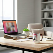 Cute Gift for Cat Lovers & Football Fans マグカップ