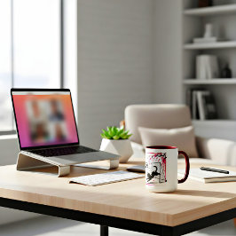 Cute Gift for Cat Lovers & Football Fans マグカップ