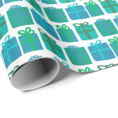 Cute Gifts Hand-Drawn Christmas Holidays Set of ラッピングペーパー (ロールコーナー)