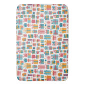 Cute Gifts in Bags and Boxes with Ribbons Pattern バスマット (正面縦)