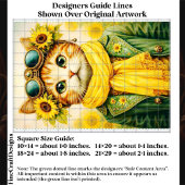 Cute Ginger Sunflower Steampunk Cat FE6 Decoupage 薄葉紙