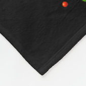 Cute Gingerbread Christmas Tree Holiday Funny Xmas フリースブランケット (角)