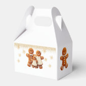 Cute Gingerbread Cookie Decorating Party フェイバーボックス (裏面サイド)