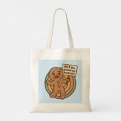 Cute Gingy Gingerbread Tote Bag for Christmas トートバッグ (裏面)