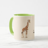 Cute Giraffe Animal マグカップ (正面左)