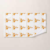 Cute Giraffe - Bathroom Towel Set バスタオルセット (ハンドタオル)
