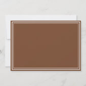 Cute Giraffe Boy Sandcastle Baby Shower Note Card ノートカード (裏面)